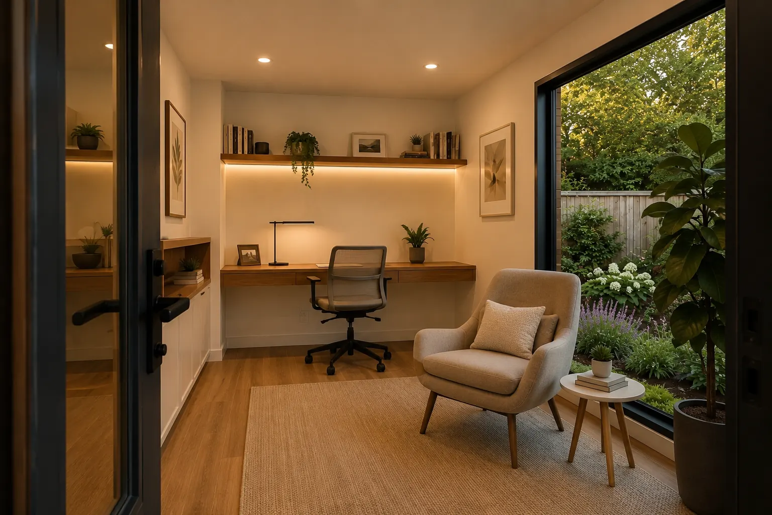 The Sage Writing Retreat and Cottage Garden Room interior